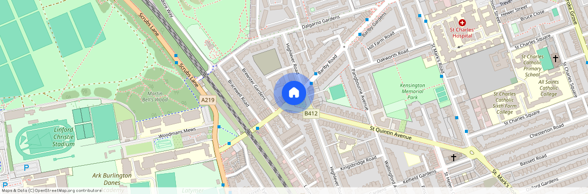 St Quintin Gardens, London W10