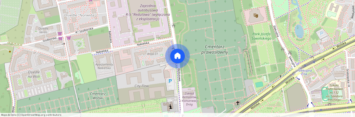 ul. Redutowa, Ulrychów, Wola, Warszawa, mazowieckie