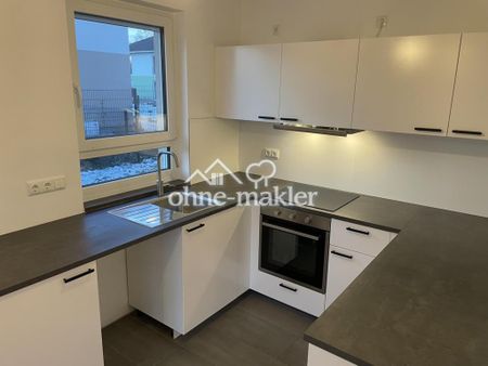 140qm Neubau-Doppelhaushälfte mit 6 Zimmern inkl. EBK, Parkett, elek. Rollläden, Zaun, 2 Pkw-Plätze - Foto 5