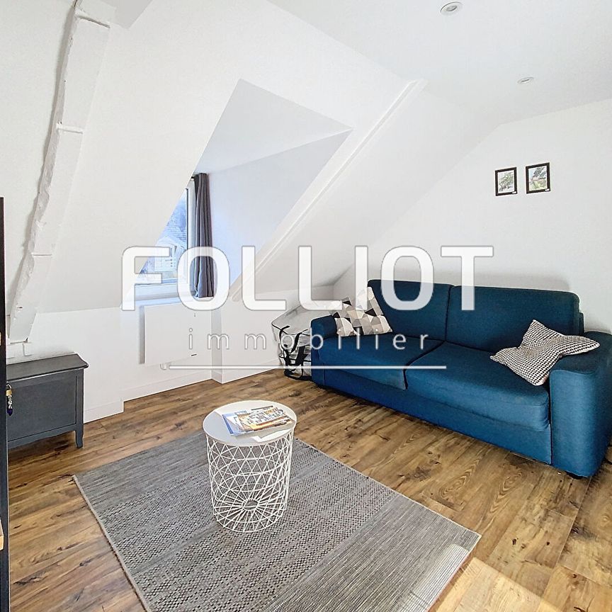 A LOUER - Appartement meublé à l'année - centre ville GRANVILLE 1 pièce 17.8 m2 - Photo 1