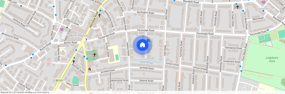 Brunswick Road, Withington, Manchester, M20