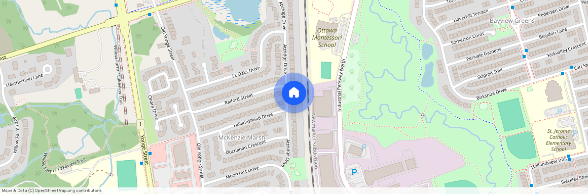 32 Attridge Drive #Basement, Aurora, Aurora Village