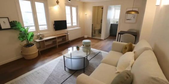 Location meublée - ou bail code civil - Grand studio en dernier étage refait à neuf - Photo 3