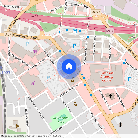 Old Court Street, Hyde, SK14