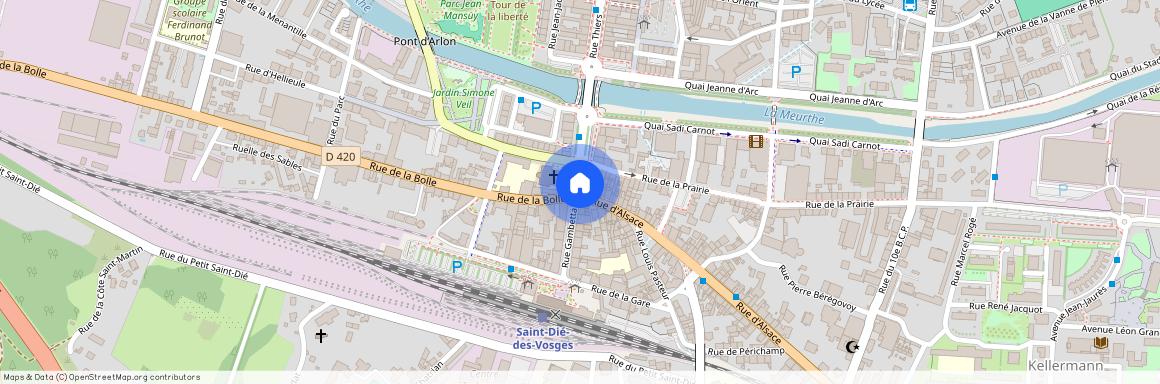 ST DIE DES VOSGES (88100)