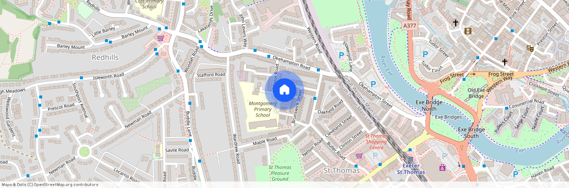 Cornwall Street, Exeter, Devon