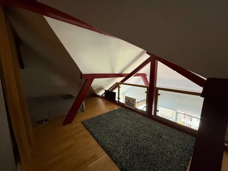 Magnificent 90m2 bright loft in the attic with lake view in Lausanne - Photo 3