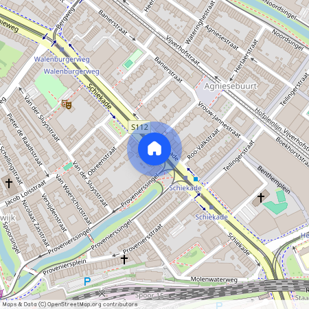 Agniesebuurt, 3033 BE, Schiekade, Rotterdam