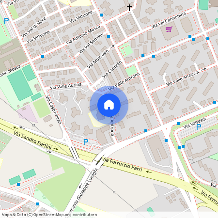 Via Valle Antrona, Włochy, Milan