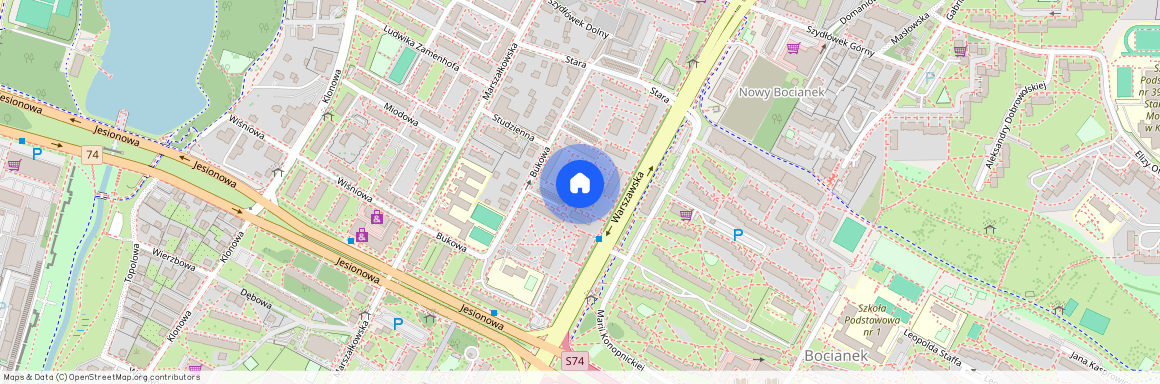 ul. Warszawska, Szydłówek, Kielce, świętokrzyskie