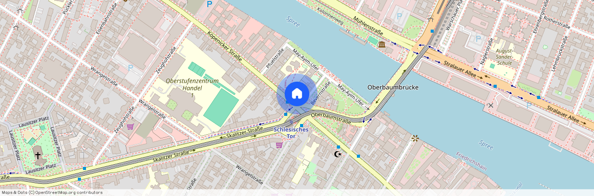 Köpenicker Straße 1A, Berlin. Germany