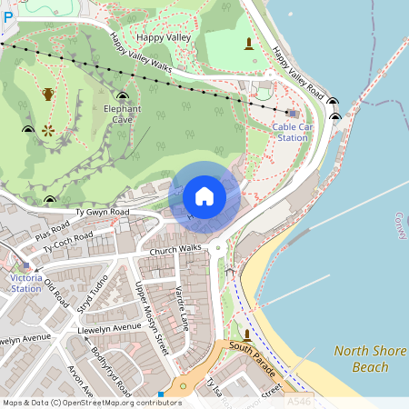 Hill Terrace, Llandudno, Conwy, LL30