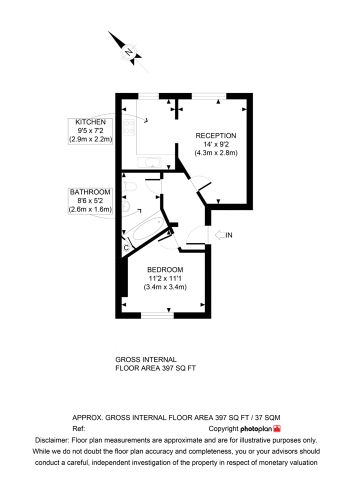 1 Bed Flat, Old Kent Road, SE1 - Photo 2