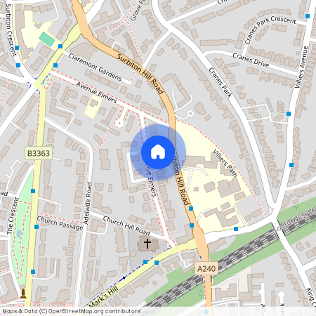 Avenue Elmers, SURBITON KT6