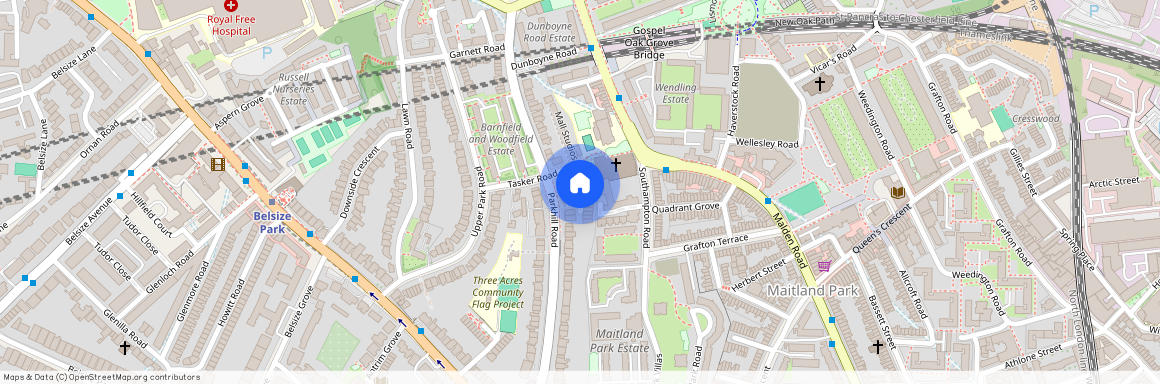 Parkhill Walk, Belsize, NW3