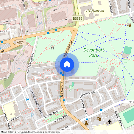 Large two bedroom flat, Park Avenue