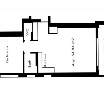 Beau meublé courte durée 2,5p / 1 chambre / Balcon vue lac - Photo 2