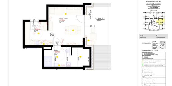 BETREUTES WOHNEN: Charmante 1-Zimmer Wohnung mit Balkon! - Foto 3