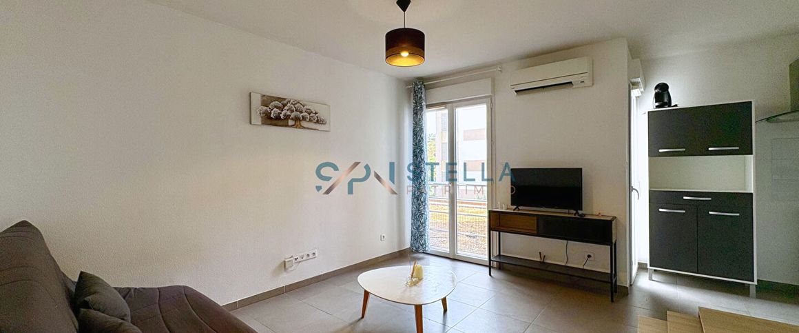 Studio 30 m², entièrement équipé avec parking privatif - Sarrola-Carcopino, - Photo 1