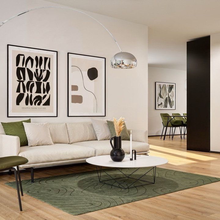 2.5 Zimmer, 61 m², 2. Stock - Photo 1