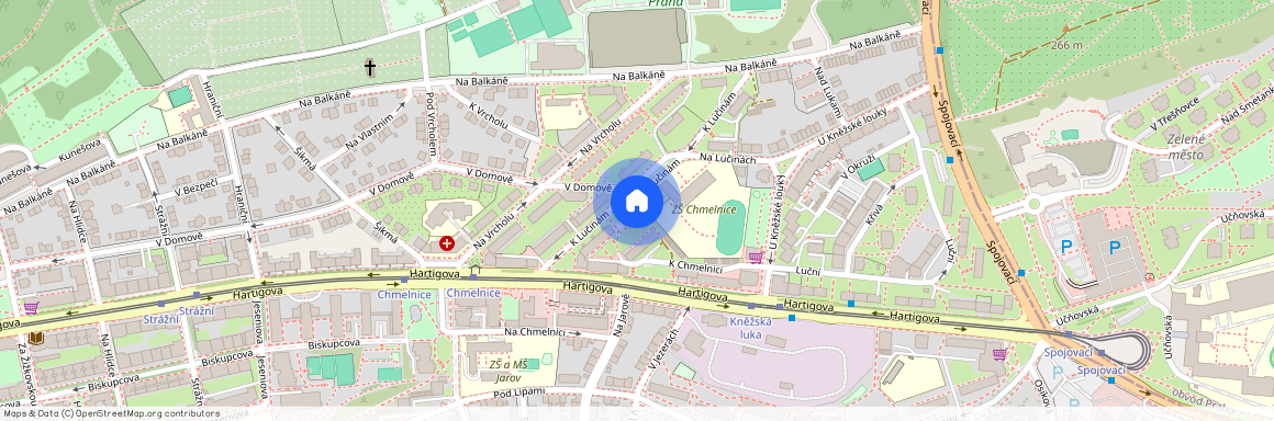 K lučinám 2490, Praha