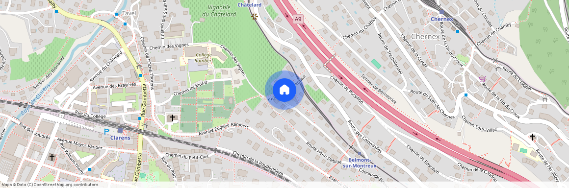 Coteau de Belmont 32, 1820 Montreux, Suisse