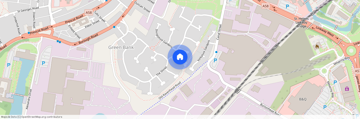 Lancashire Gardens, The Shires, St. Helens