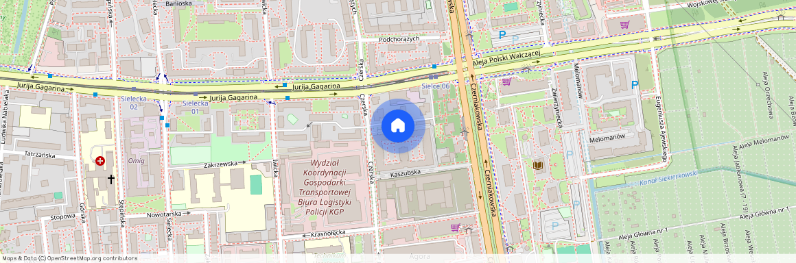 Warszawa, Mokotów, Sielce, Czerska