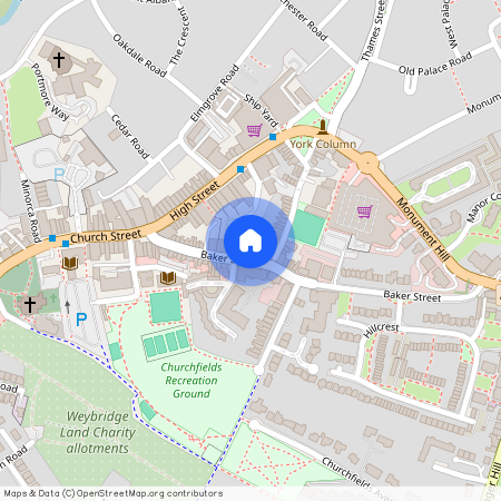 Baker Street, Weybridge, KT13