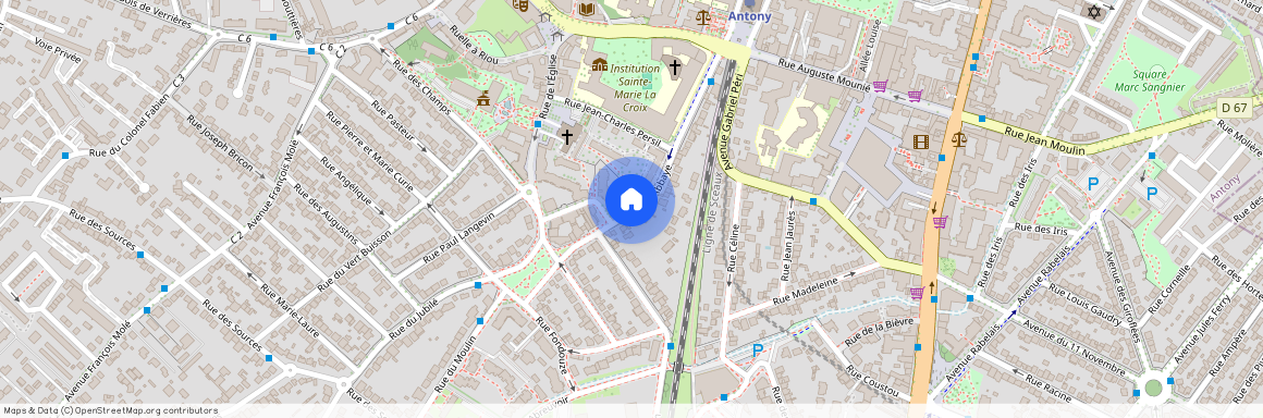 Rue de l'Abbaye, Francja, Antony