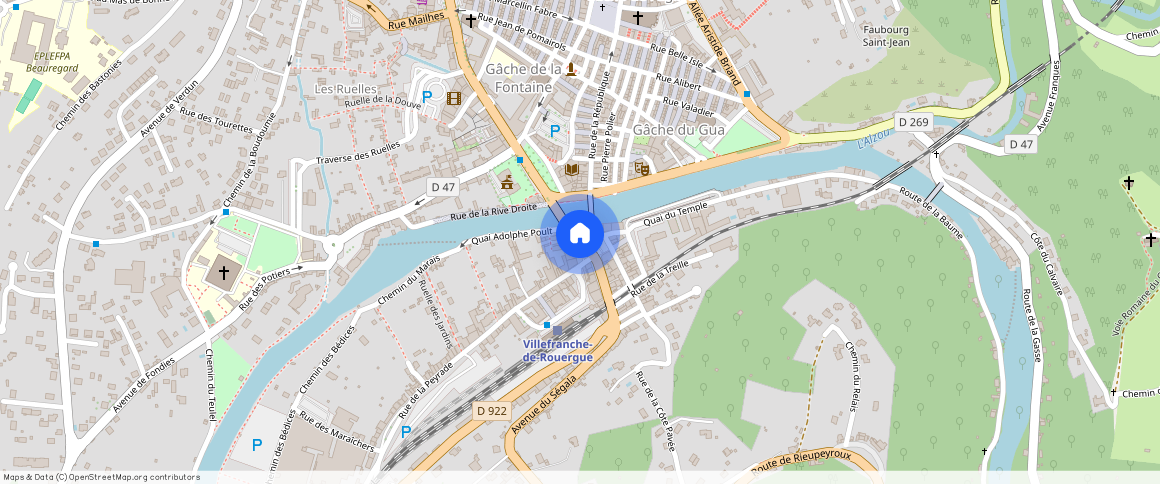 AVEYRON (12), - OCCITANIE, VILLEFRANCHE DE ROUERGUE (12200)