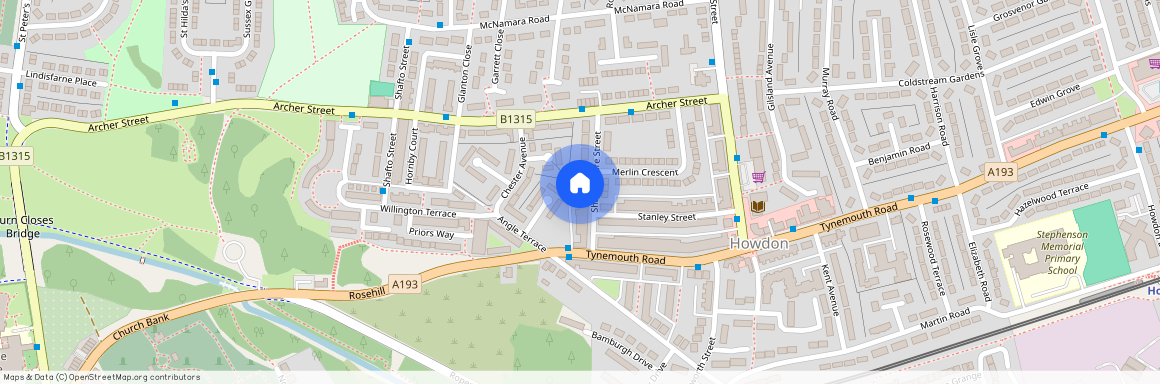 Shakespeare Street, Wallsend, Tyne and Wear, NE28