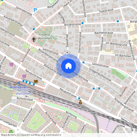 8304, Wallisellen, Rosenbergstrasse