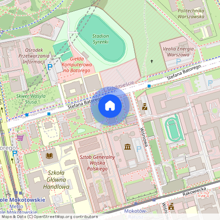 Stefana Batorego 29, Warszawa, Mokotów, Stary Mokotów