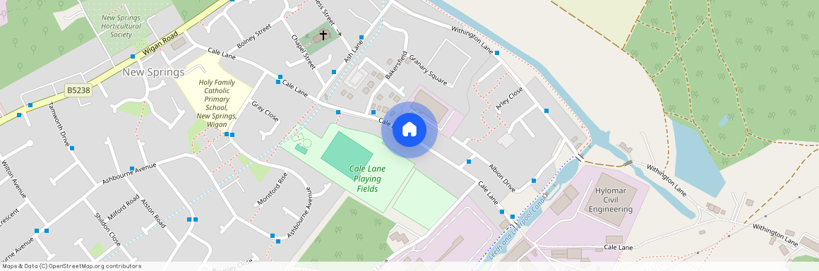 Cale Lane Wigan, Look__Title