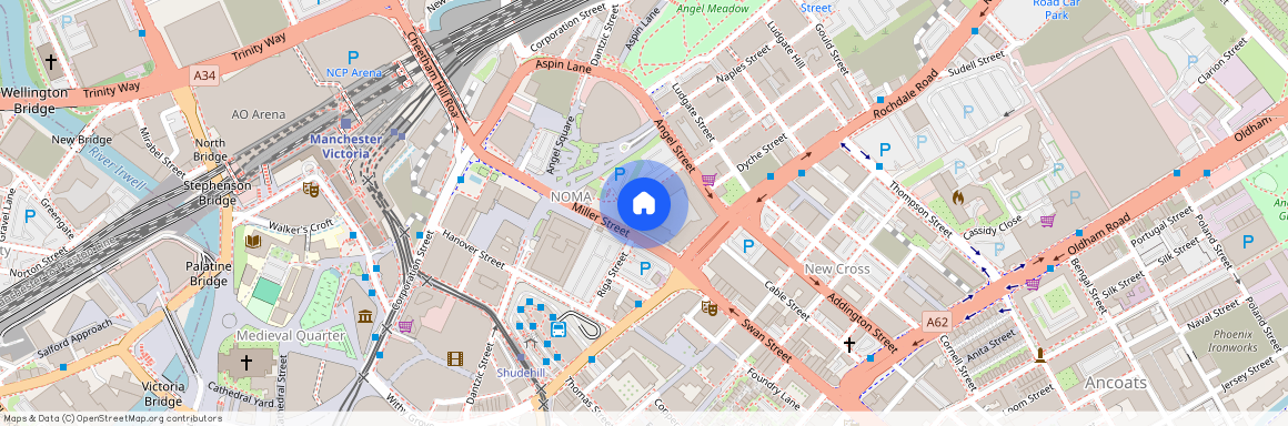 Rochdale Road, Manchester, Greater Manchester, M4