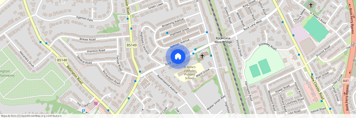 Flat, Rock Lane West, Birkenhead