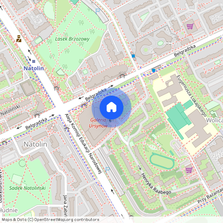 al. Aleja Komisji Edukacji Narodowej, Natolin, Ursynów, Warszawa, mazowieckie