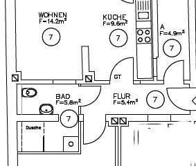 ERSTBEZUG nach Sanierung Charmante 2- Zimmerwohnung inkl. Balkon+Wa... - Photo 3