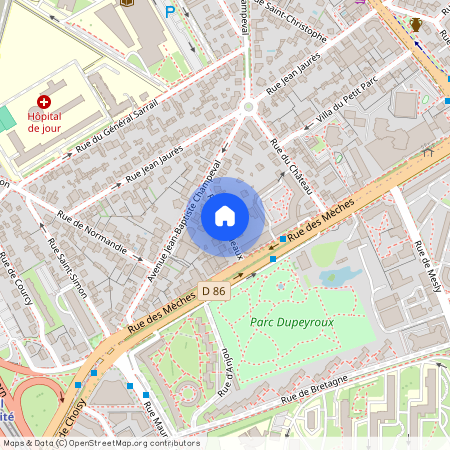 Rue de Bordeaux, Francja, Creteil