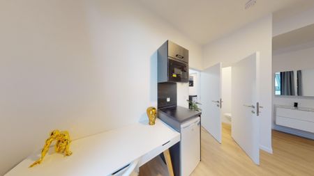 Furnished student room in residence VALERIE, Antwerp. - Foto 2