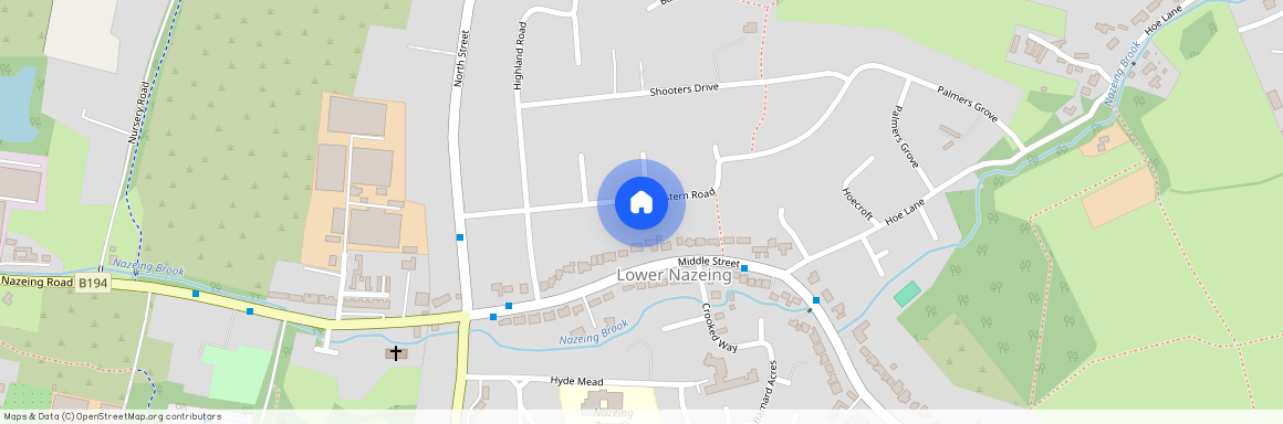 Western Road, Waltham Abbey, Nazeing