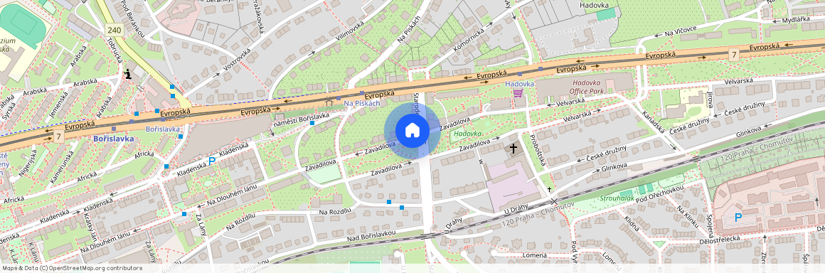 Zavadilova, Praha 6 - Dejvice