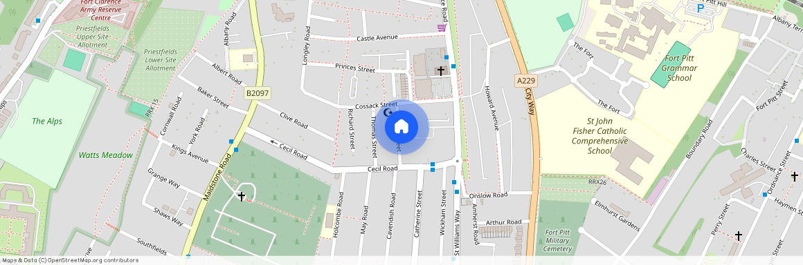 Rose Street, Rochester, Kent, ME1