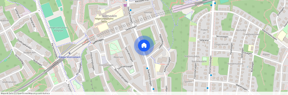 Sparbanksvägen 57, Hägerstensåsen