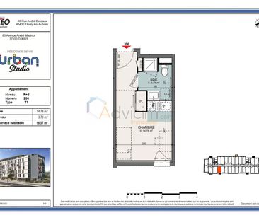 F1 neuf de 18.57 m² avec PARKING - Photo 4