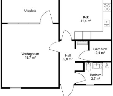 Bostad - 231-B8-U1-231-013 - Foto 2