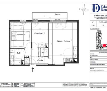 Location appartement 3 pièces, 62.52m², Champs-sur-Marne - Photo 6