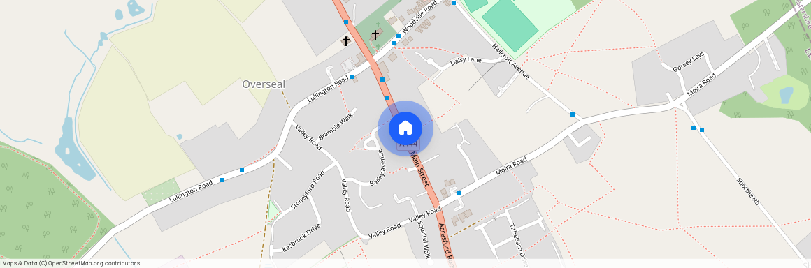 Main Street Overseal DE12 6