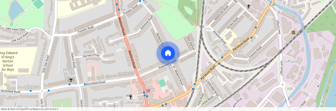 Midland Road, Cotteridge, Birmingham